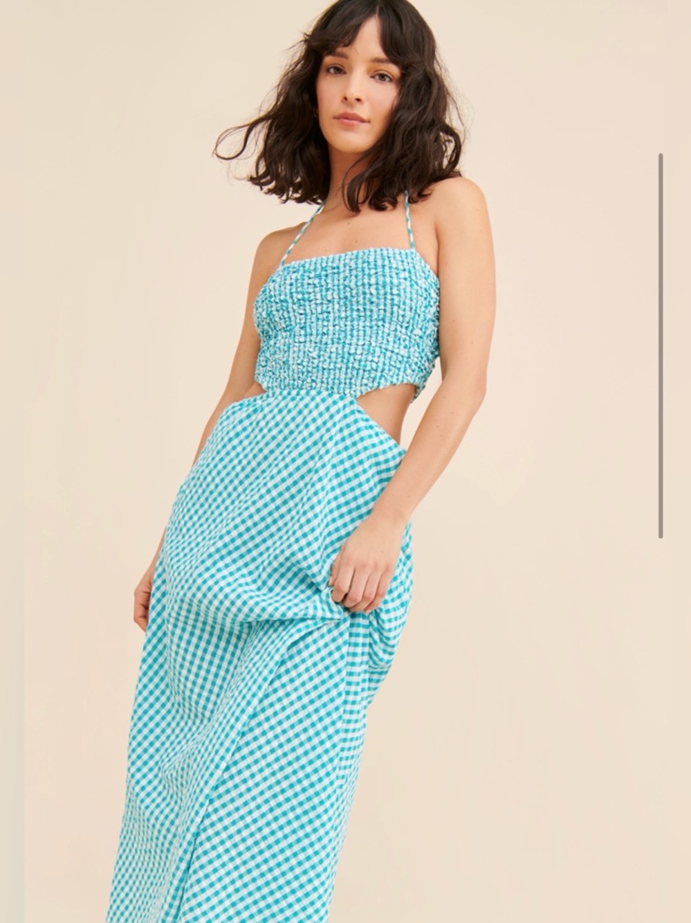 Sailor Nelson Gingham maxi dress - Picture 2 of 7